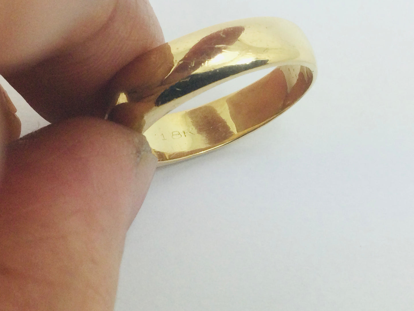 18k Yellow Gold Baguette Cut 28pt Diamond Ring