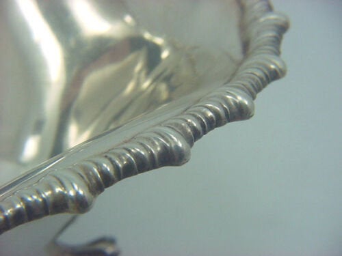 Vintage Birks Sterling Silver 4 Leg Sauce Bowl Dish Boat