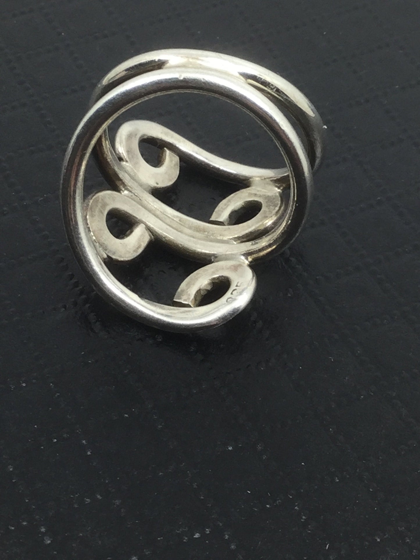 Unique Solid Sterling Silver Designer Style Ring