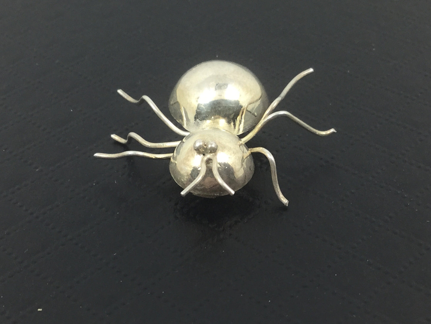 Vintage Silver Ant Pin