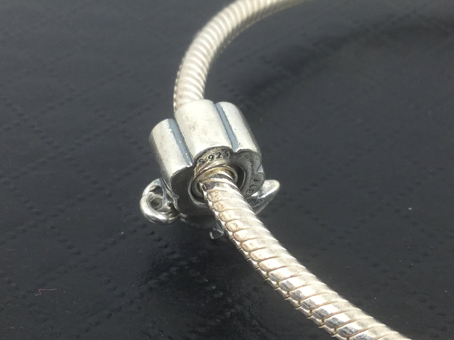 Silver Pandora Charm Bracelet With Silver High Heel Charm