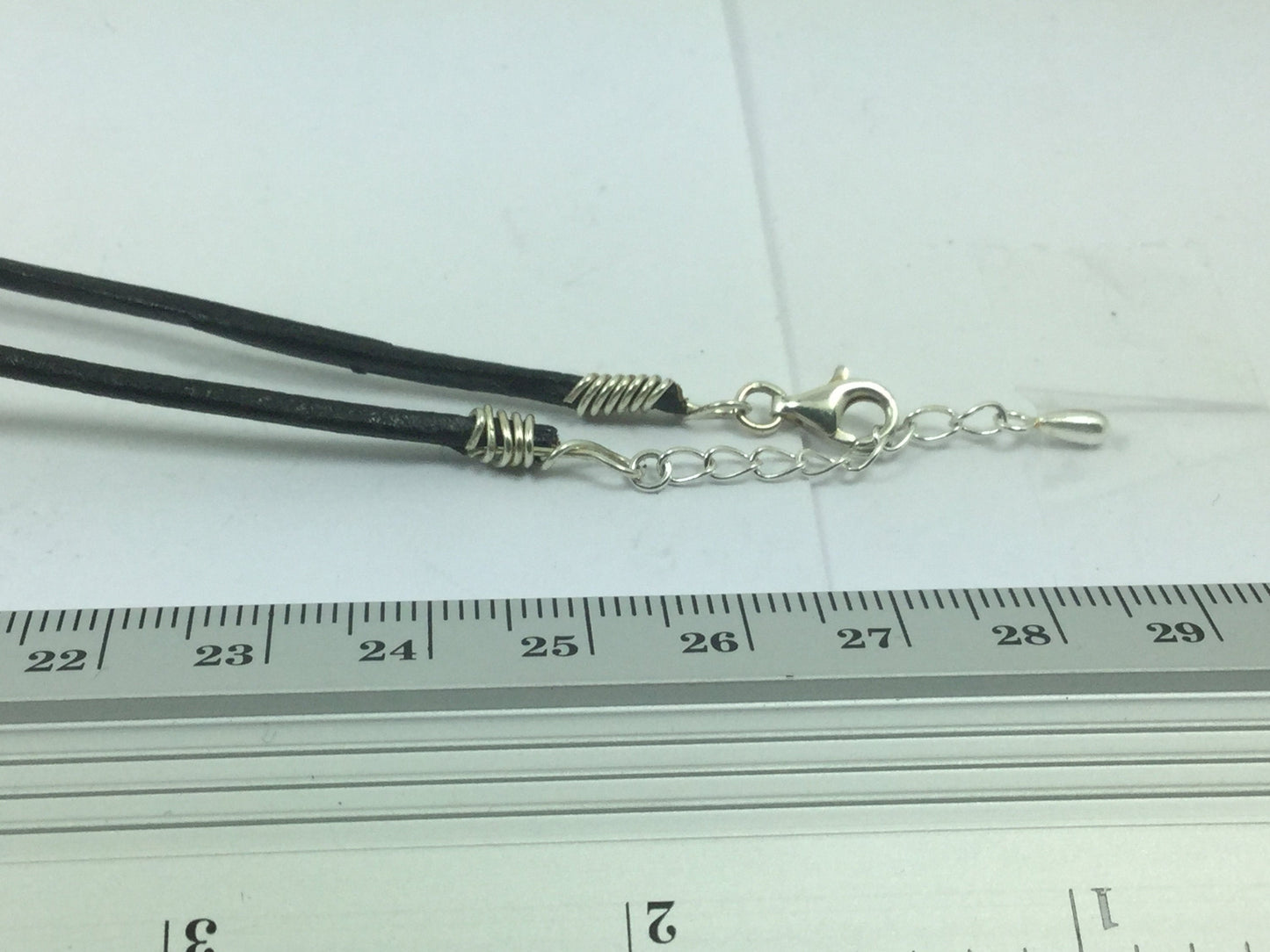 Genuine Gemstone Heart Shaped Agate On Leather Cord Adjustable Silver Lobster Claw