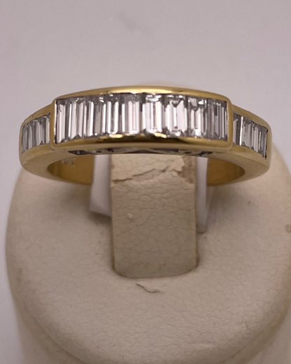 18k Yellow Gold 0.94ct Diamond Ring