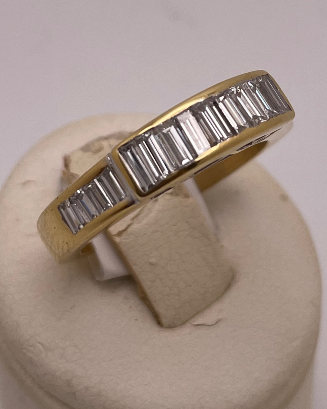 18k Yellow Gold 0.94ct Diamond Ring