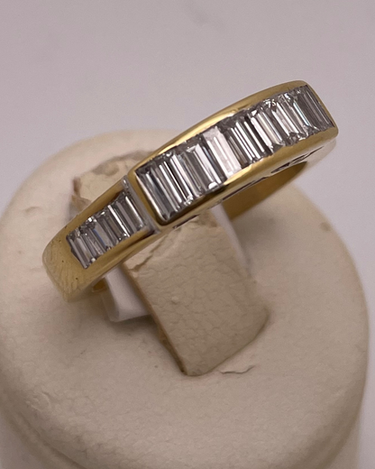 18k Yellow Gold 0.94ct Diamond Ring