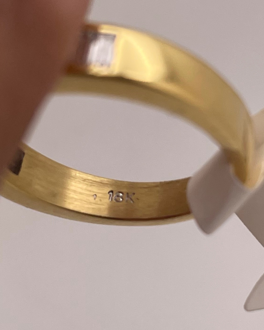 18k Yellow Gold 0.94ct Diamond Ring