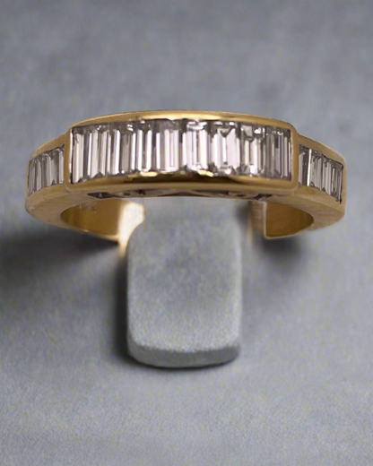 18k Yellow Gold 0.94ct Diamond Ring