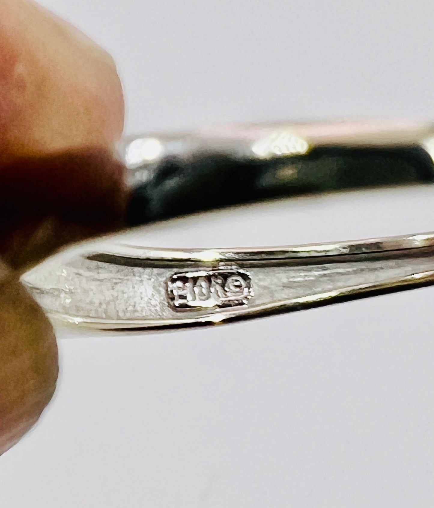 10k White Gold Marquise Cut 7pt Diamond Ring