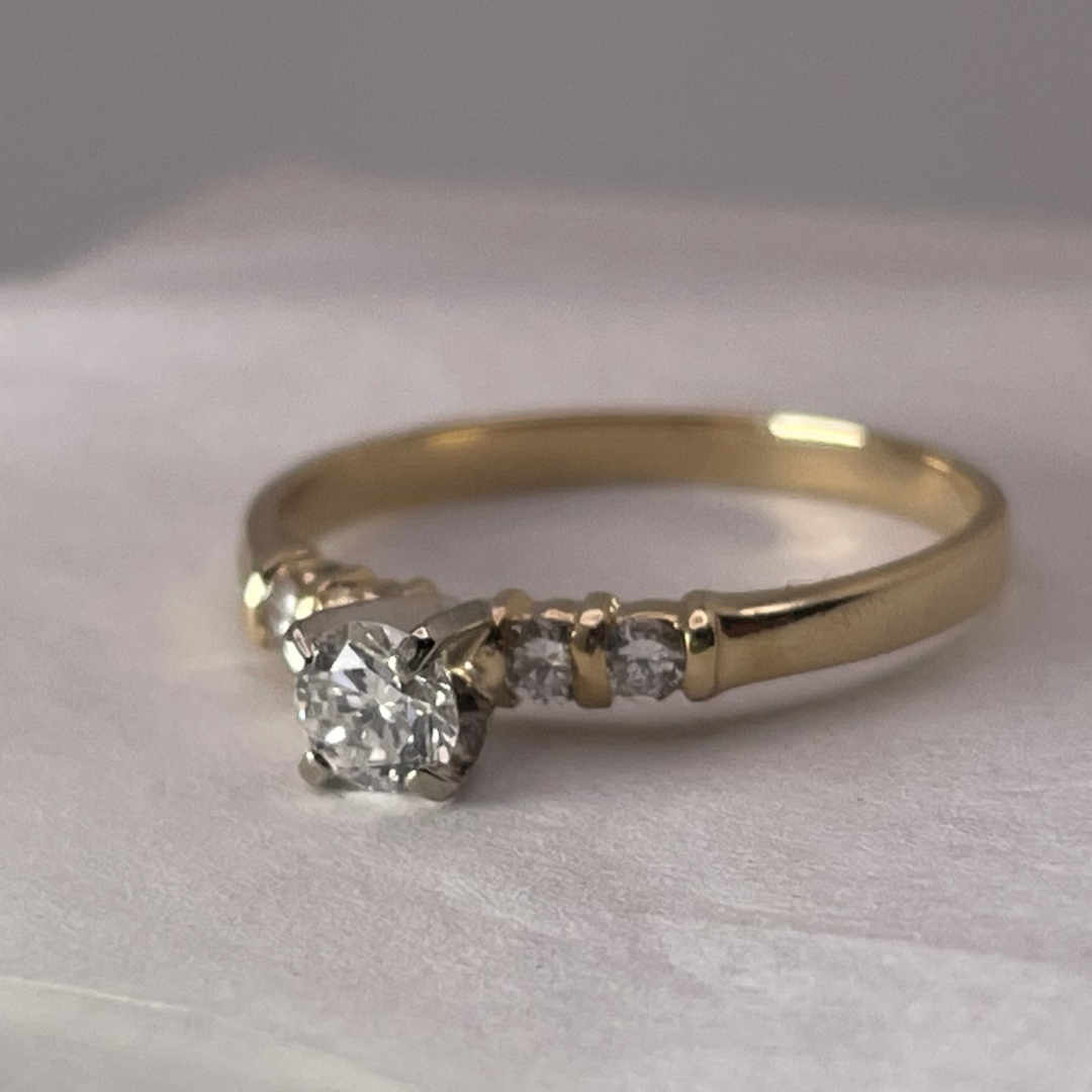 14k Gold 0.40ct VS Diamond Engagement / Anniversary / Promise Ring