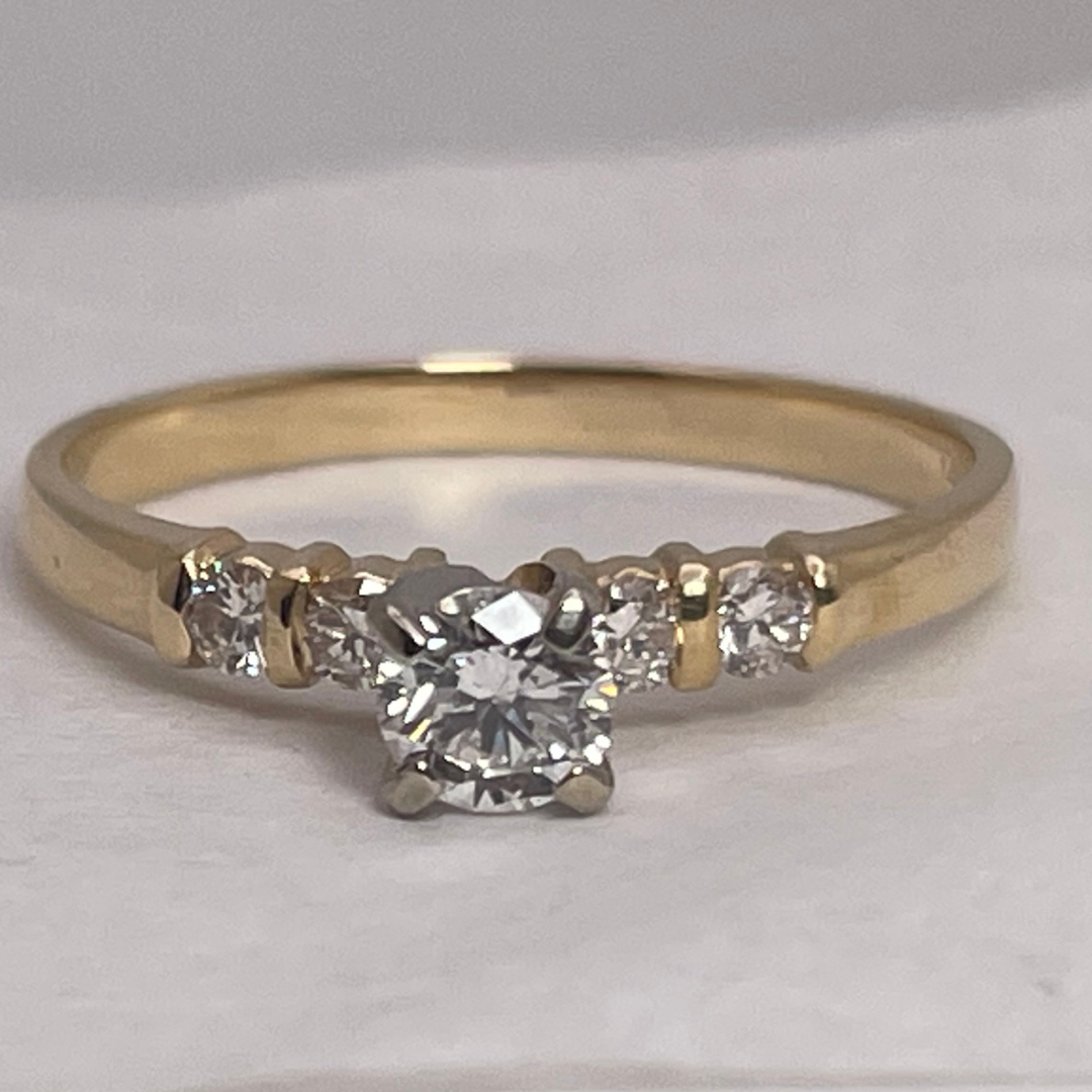 14k Gold 0.40ct VS Diamond Engagement / Anniversary / Promise Ring