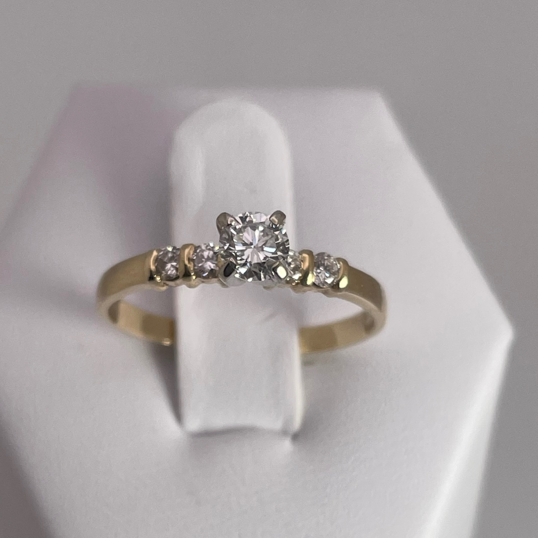 14k Gold 0.40ct VS Diamond Engagement / Anniversary / Promise Ring