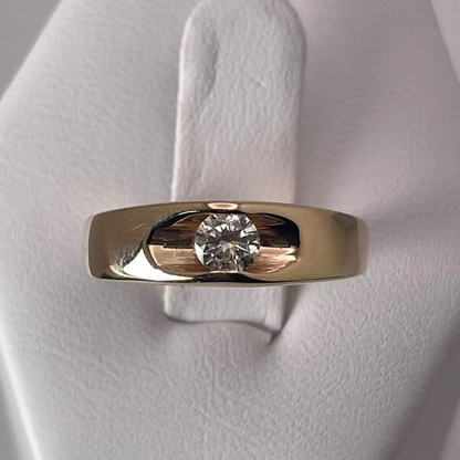14k Gold Diamond 0.25ct Diamond Engagement / Anniversary / Promise Ring
