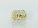 14k Yellow Gold 1.25ct Marquise Brilliant Cut Diamond Ring