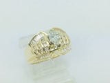 14k Yellow Gold 1.25ct Marquise Brilliant Cut Diamond Ring