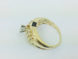 14k Yellow Gold 1.25ct Marquise Brilliant Cut Diamond Ring