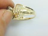 14k Yellow Gold 1.25ct Marquise Brilliant Cut Diamond Ring