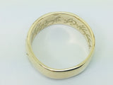 10k Yellow Gold 7.5mm Custom 'Lord of the Rings' Band Ring