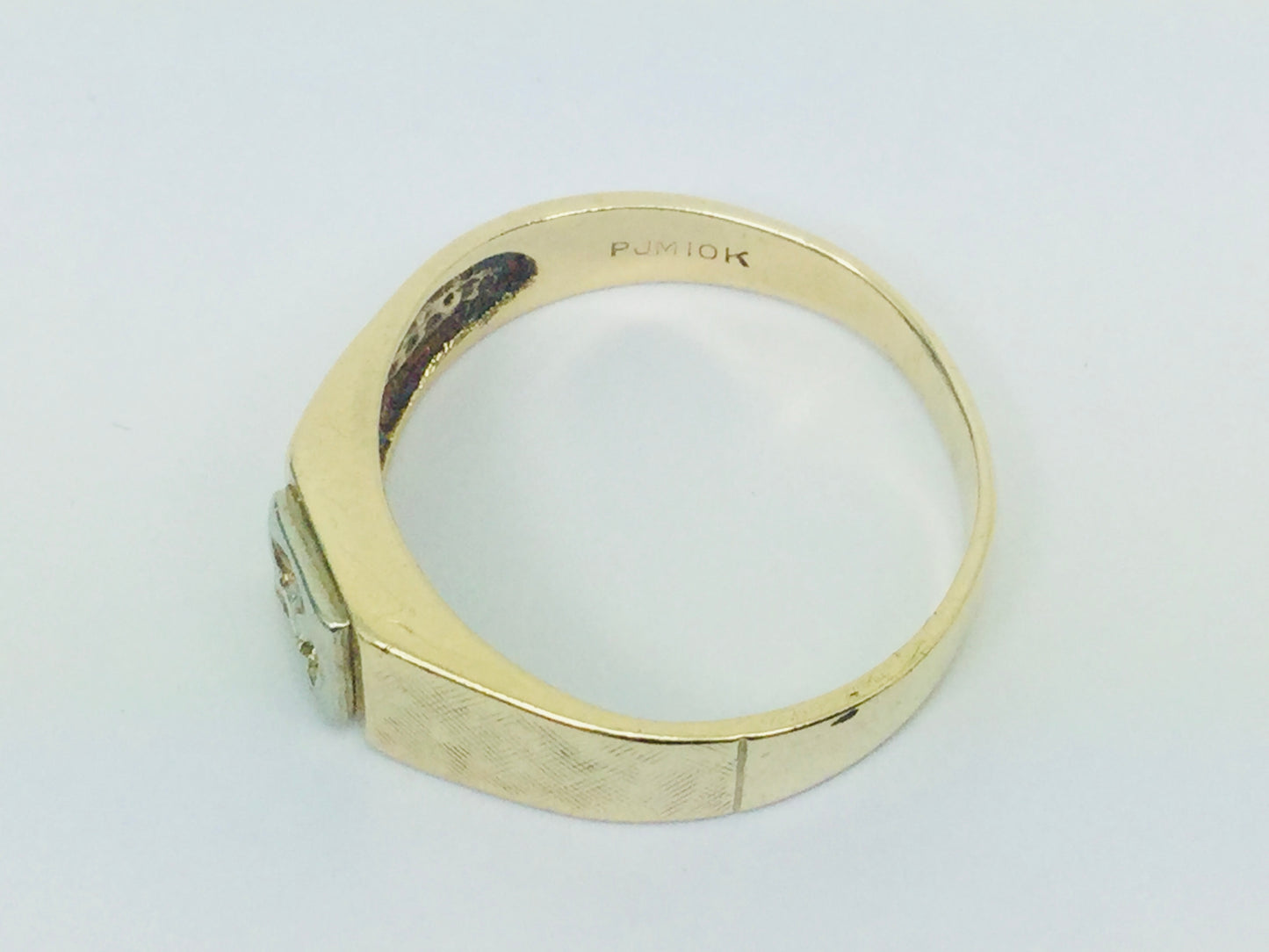 10k Yellow Gold Round Cut 4pt Diamond Solitaire Ring