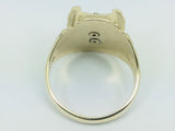 10k Yellow Gold 'GWP' '1899' School Ring