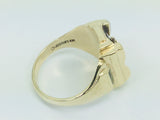 10k Yellow Gold 'GWP' '1899' School Ring