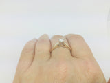 14k Yellow Gold Round Cut 25pt Diamond Solitaire Ring