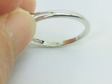 14k White Gold Oval Cut 1.25ct Amethyst, 28pt Ruby & 1pt Diamond Ring