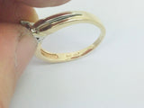 14k Yellow Gold Round Cut 30pt Diamond Solitaire Ring