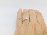 14k Yellow Gold Round Cut 30pt Diamond Solitaire Ring