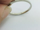 14k White Gold Round Cut 6pt Diamond Solitaire Ring