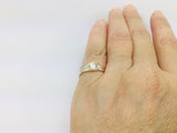 14k White Gold Round Cut 38pt Diamond Solitaire Ring