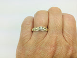 10k Yellow Gold Round Cut 3pt Solitaire Diamond Ring