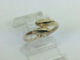 10k Yellow Gold Dolphin Ring