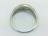 10k White Gold Round Cut 2pt Diamond Ring