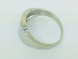 10k White Gold Round Cut 2pt Diamond Ring