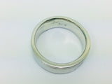 14k White Gold Princess Cut 15pt Diamond Solitaire Ring
