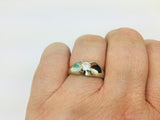 14k White Gold Round Cut 40pt Diamond Solitaire Ring