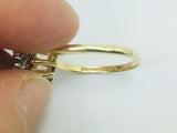 14k Yellow Gold Oval Cut 30pt Ruby July Birthstone & 18pt Diamond Cluster Ring