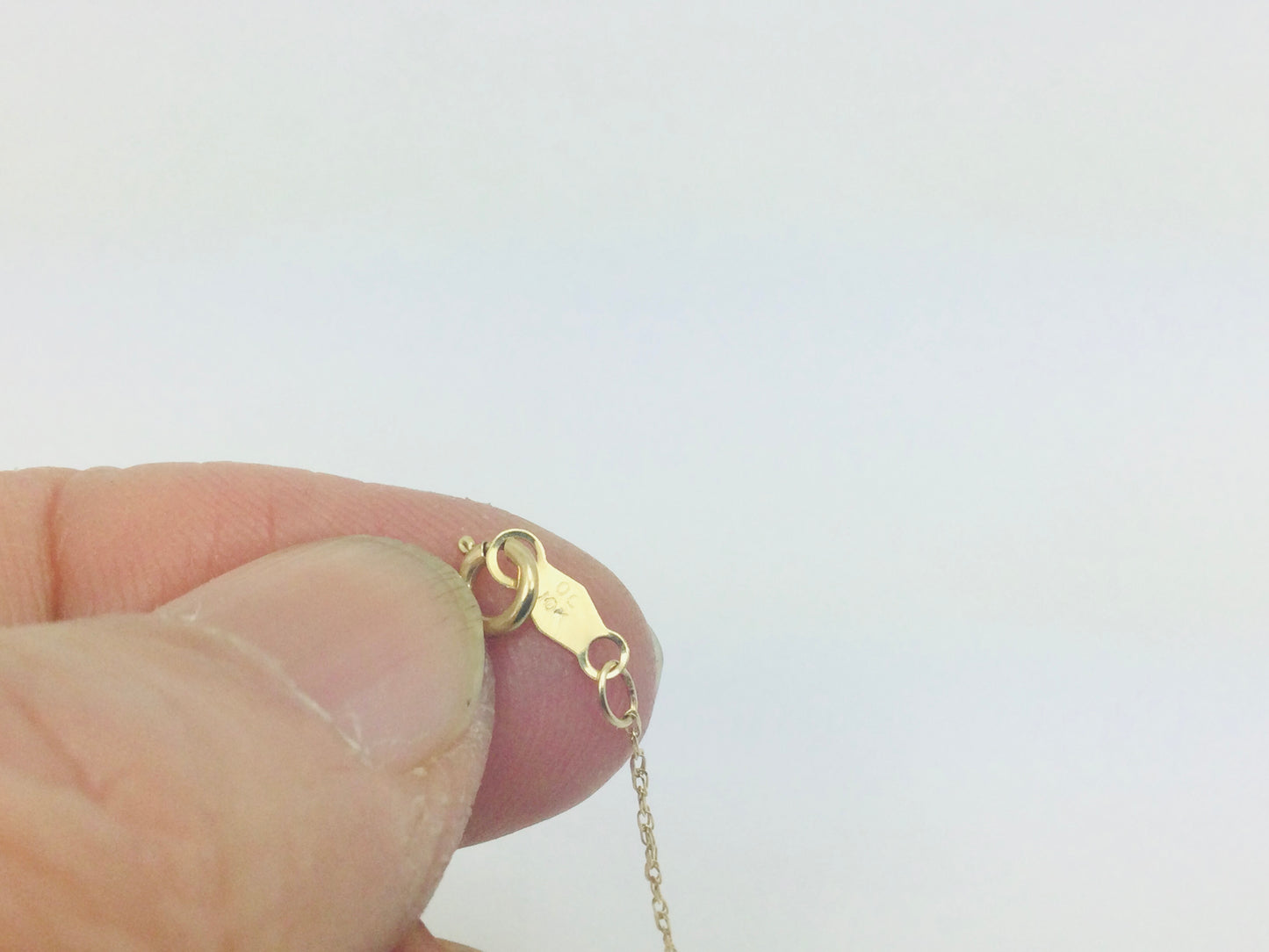 10k Yellow Gold Dolphin with Round Cut Sapphire and 8pt Diamond Necklace and Earring Set
