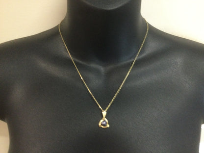 10k Yellow Gold Tahitian Pearl Pendent
