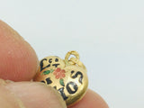 18k Yellow Gold "Los De Tios" Heart Pendent