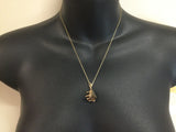 14k Yellow Gold Opening Grand Piano Pendent