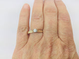 14k Yellow Gold Round Cut 16pt Diamond Solitaire Ring