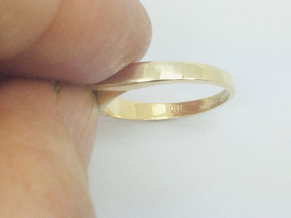 14k Yellow Gold Round Cut 16pt Diamond Solitaire Ring