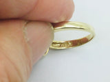 14k Yellow Gold 27pt Round Cut Diamond Heart Ring