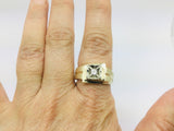 10k Yellow Gold Round Cut 16pt Diamond Solitaire Ring