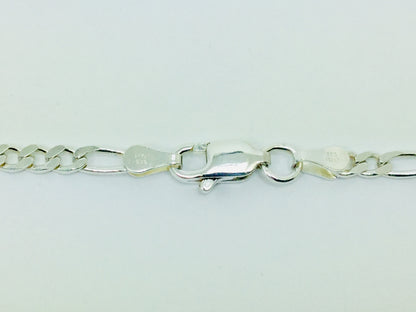 Sterling Silver Amber Pendent and Chain Necklace