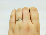 10k Yellow Gold Round Cut 14pt Diamond Engagement Ring and Wedding Band