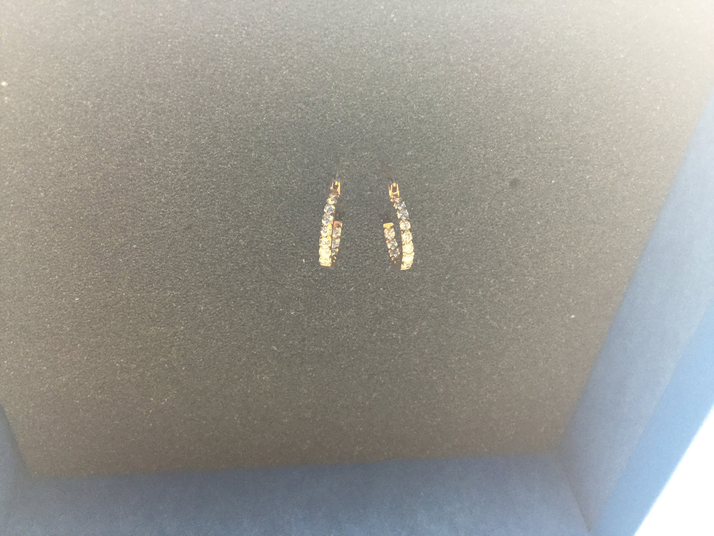 Gold Plated Silver Ring & Earring Set