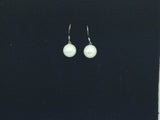 Fresh Water Pearls 10 mm Sterling Silver Necklace,Matching Earrings Set