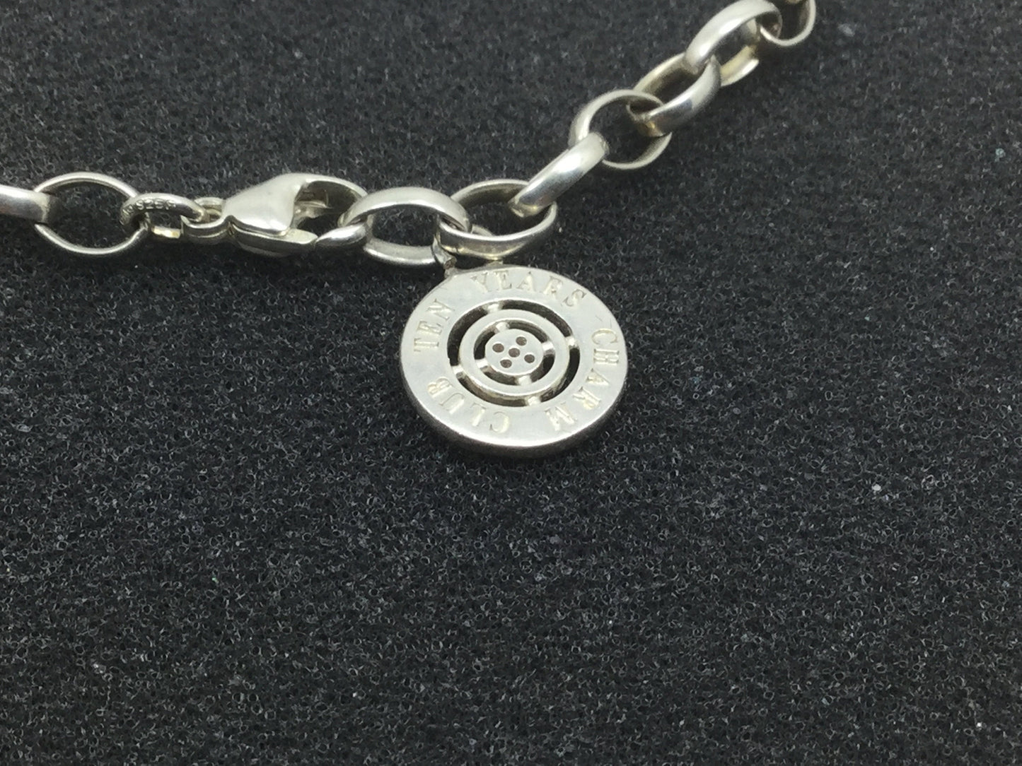 Solid Sterling Silver Thomas Sabo Charm with Bracelet